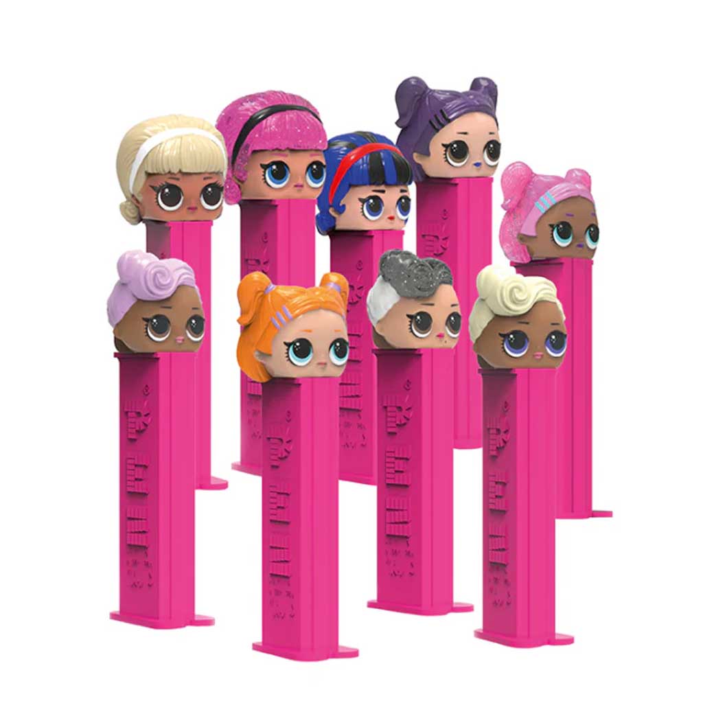 Pez Dispensers - LOL Surprise Confection - Nibblers Popcorn Company