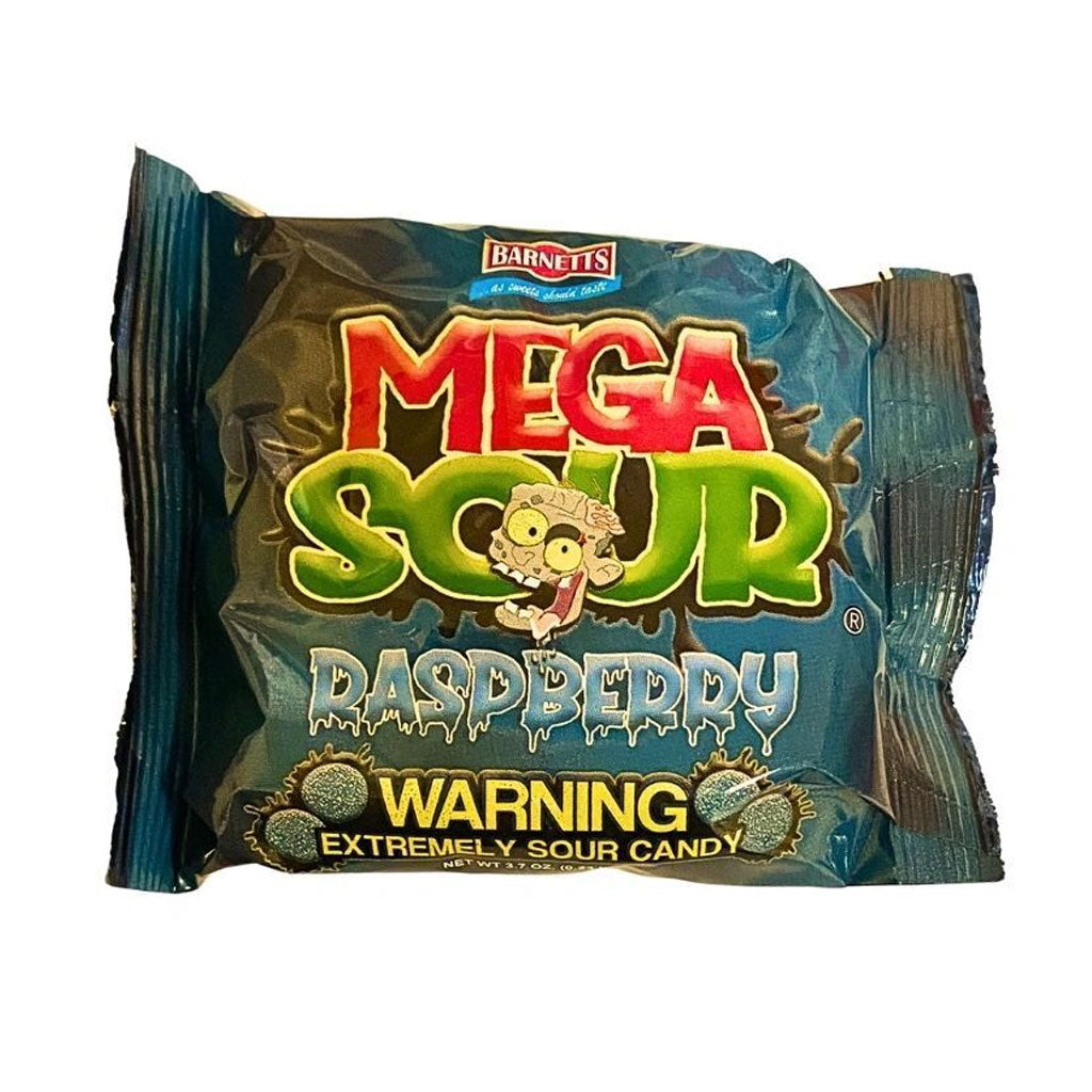Mega Sour Fruits - Raspberry Confection - Nibblers Popcorn Company