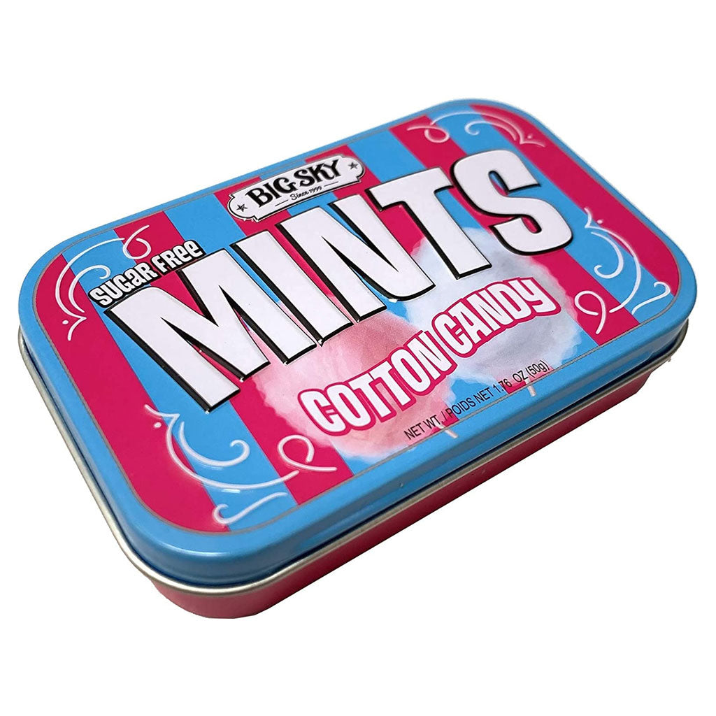 Cotton Candy Mints Tin Confection - Nibblers Popcorn Company