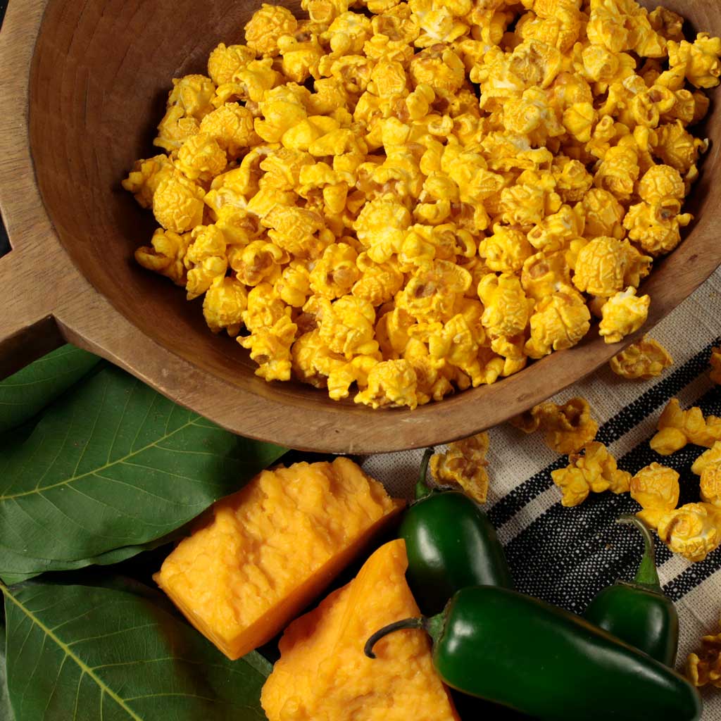 Jalapeno Cheddar Popcorn - Nibblers Popcorn Company