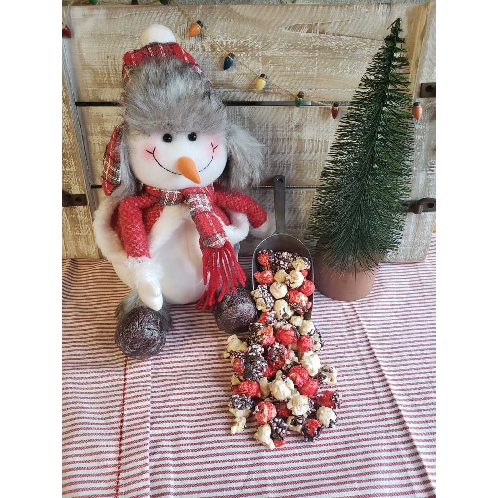 Dark Chocolate Peppermint Popcorn - Nibblers Popcorn Company