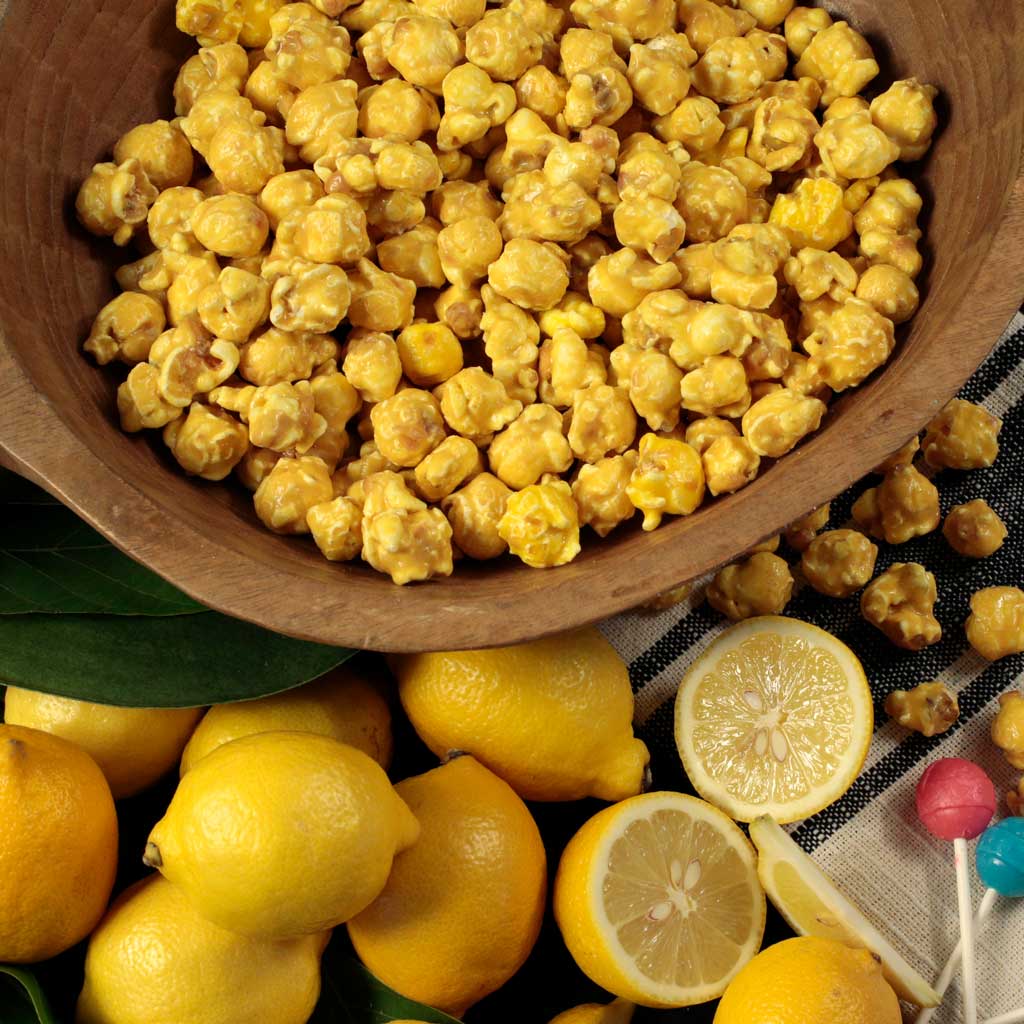 Livid Lemon Popcorn - Nibblers Popcorn Company