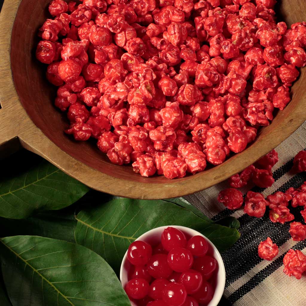 Cherry Popcorn - Nibblers Popcorn Company