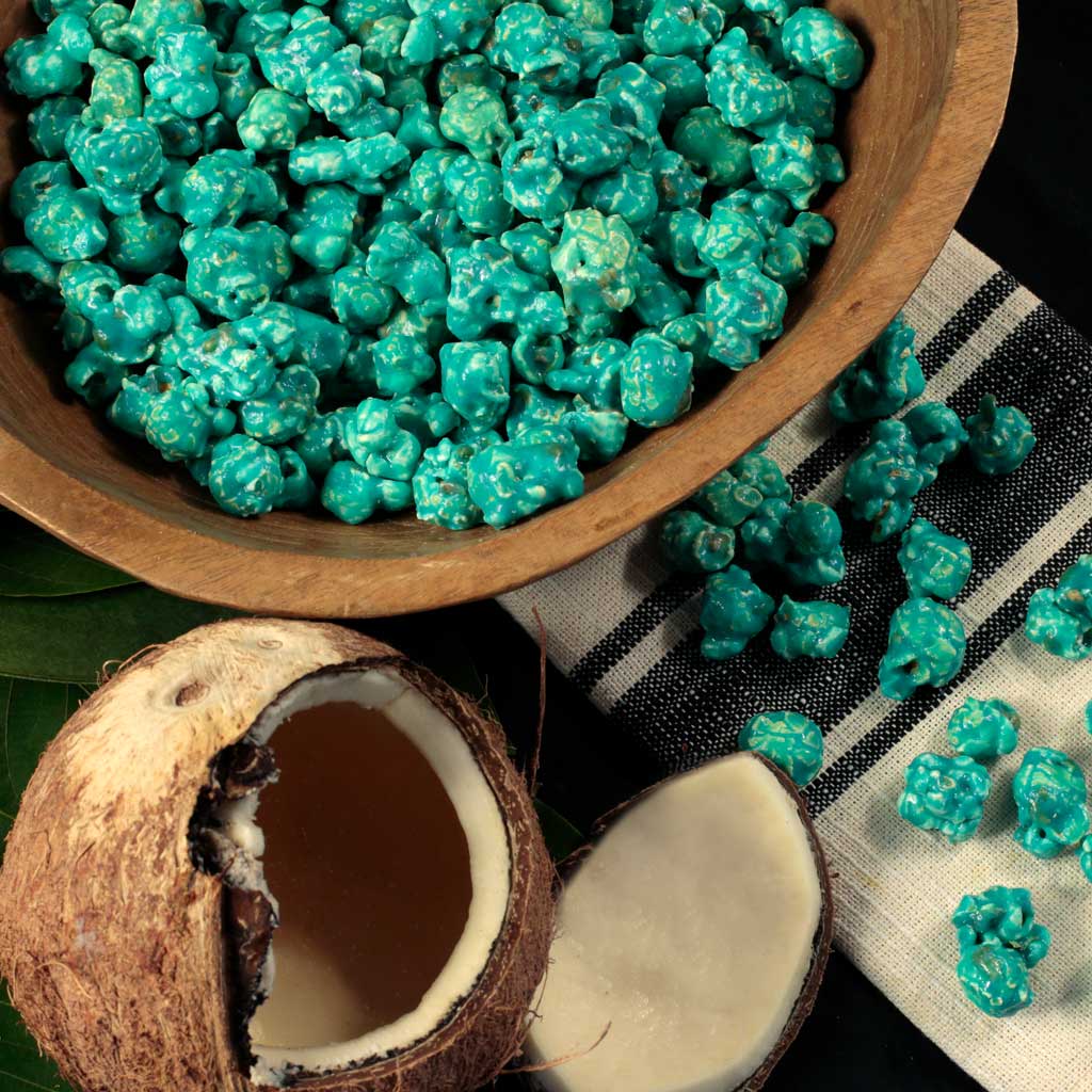 Coconut Popcorn - Nibblers Popcorn Company