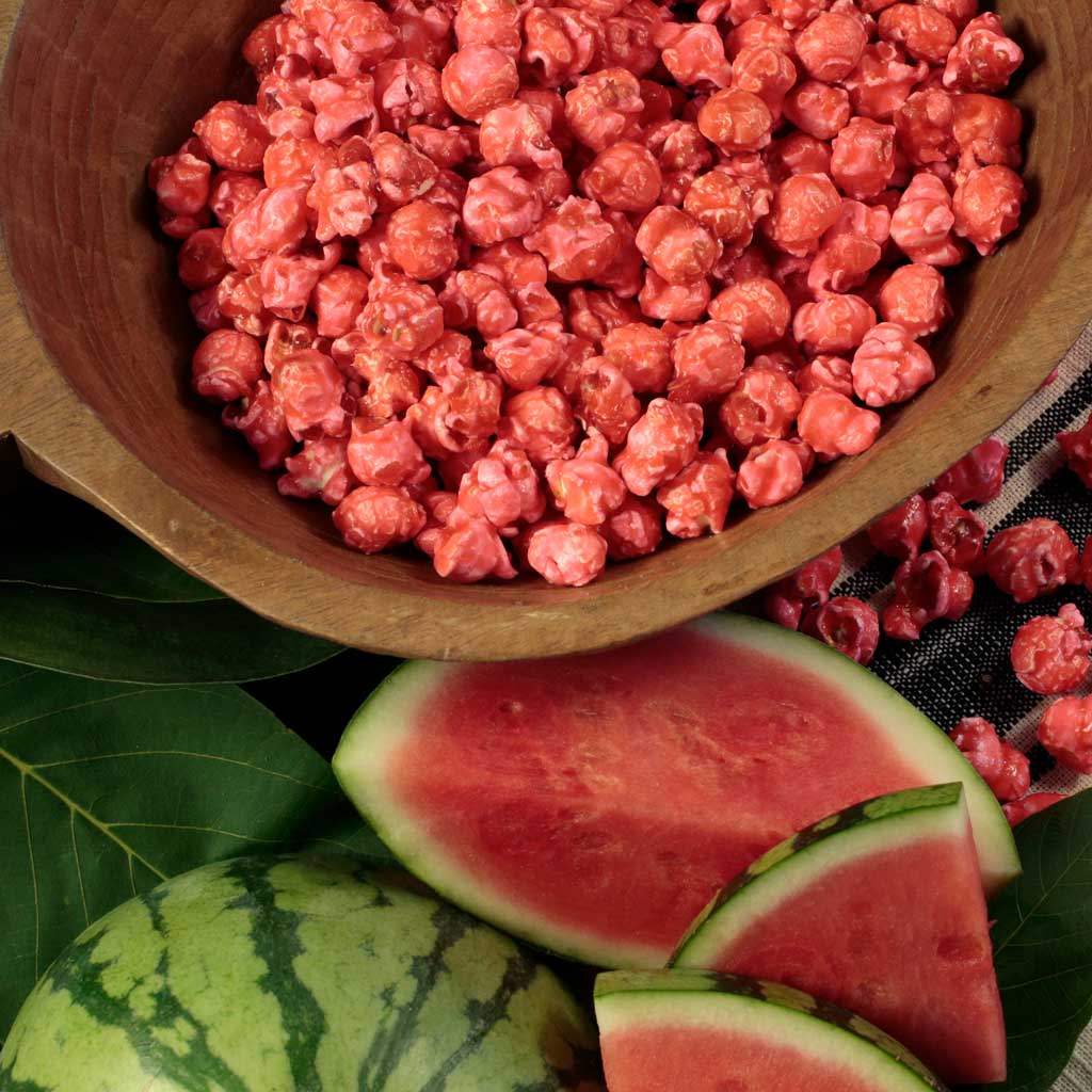 Watermelon Popcorn - Nibblers Popcorn Company