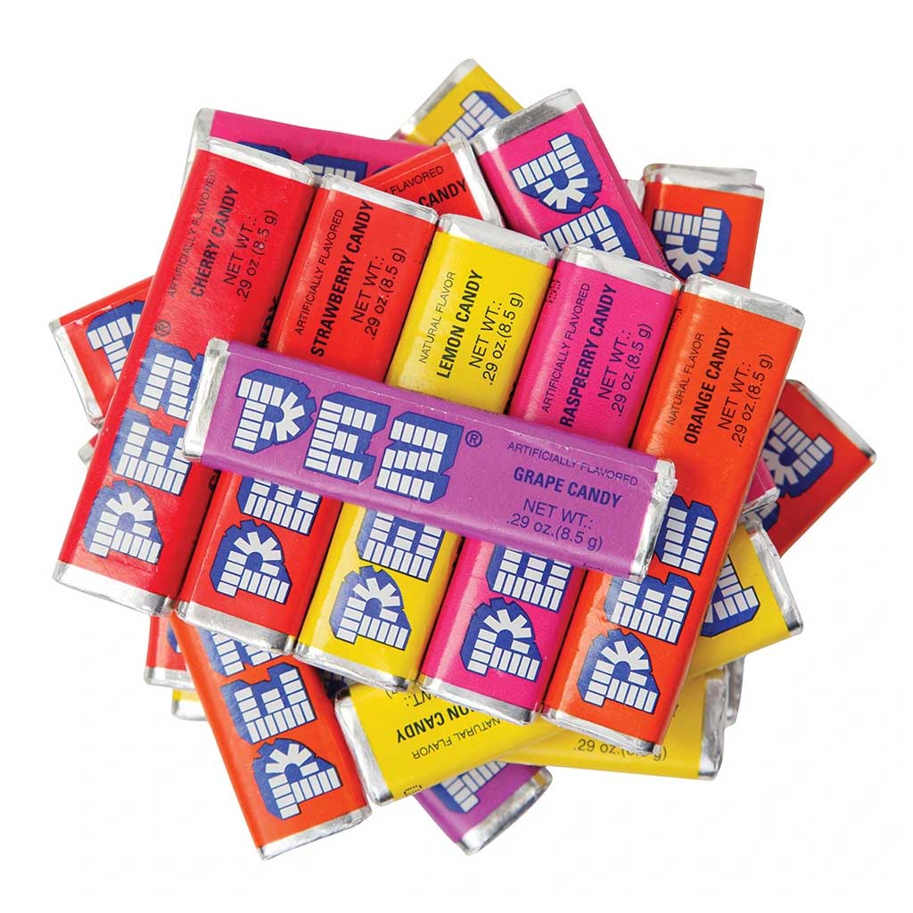 Assorted Pez Rolls Confection - Nibblers Popcorn Company