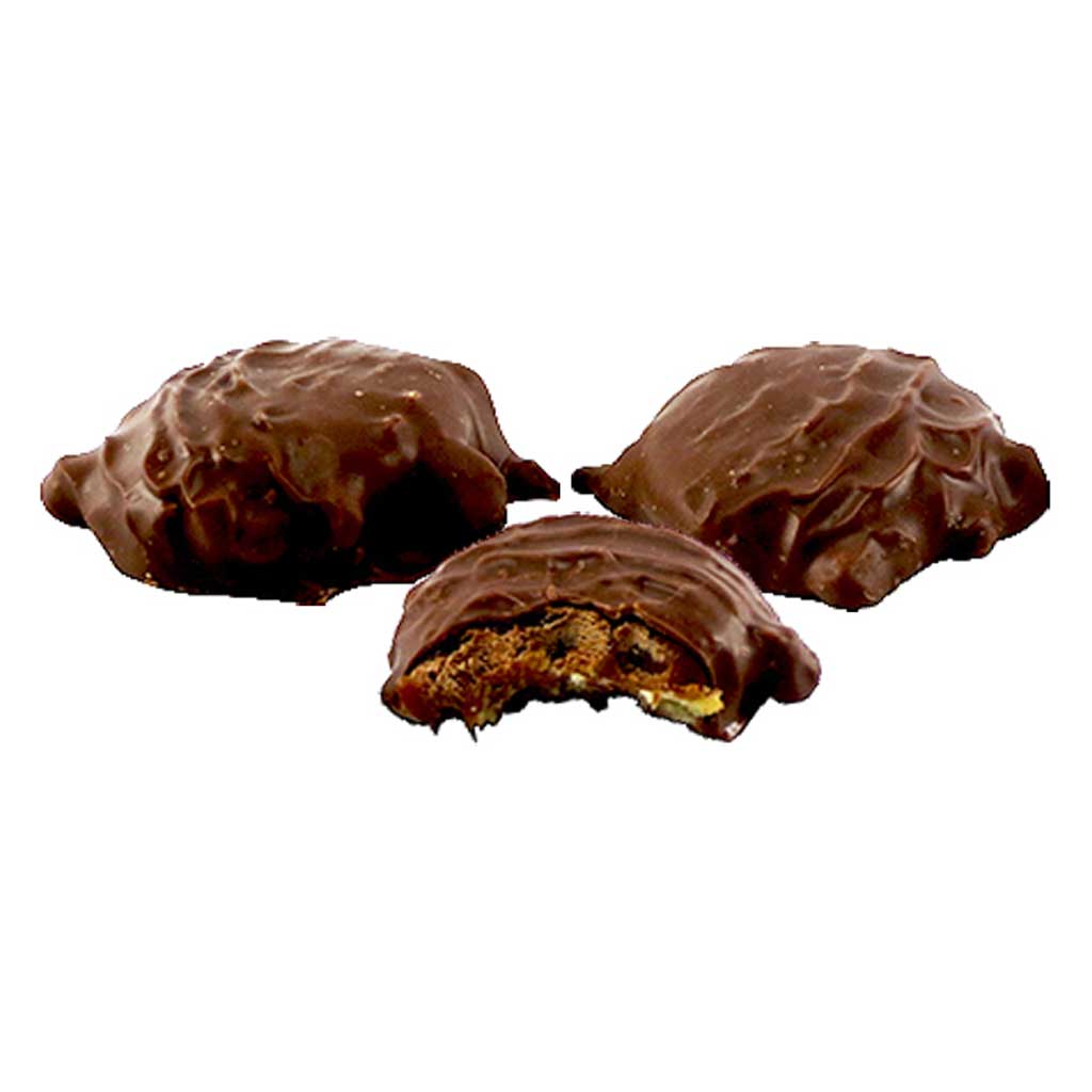 Milk Chocolate Caramel Pecan Turtles Confection - Nibblers Popcorn Company