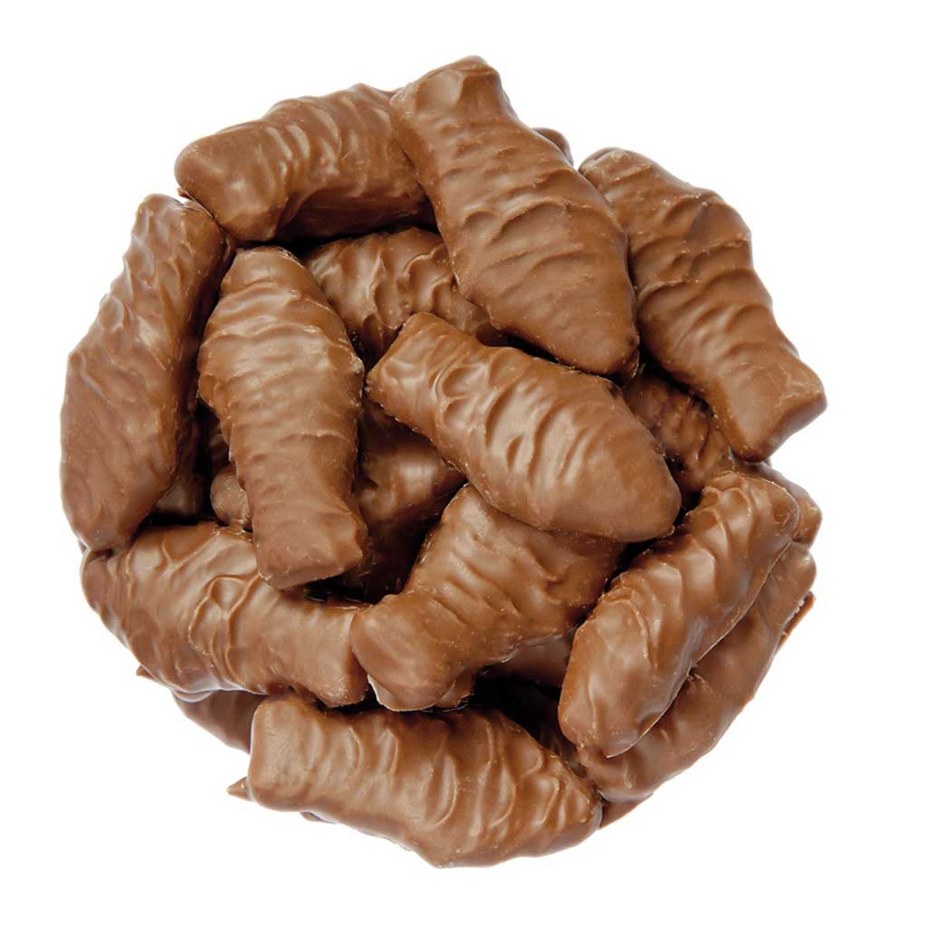Chocolate Swedish Fish Confection - Nibblers Popcorn Company