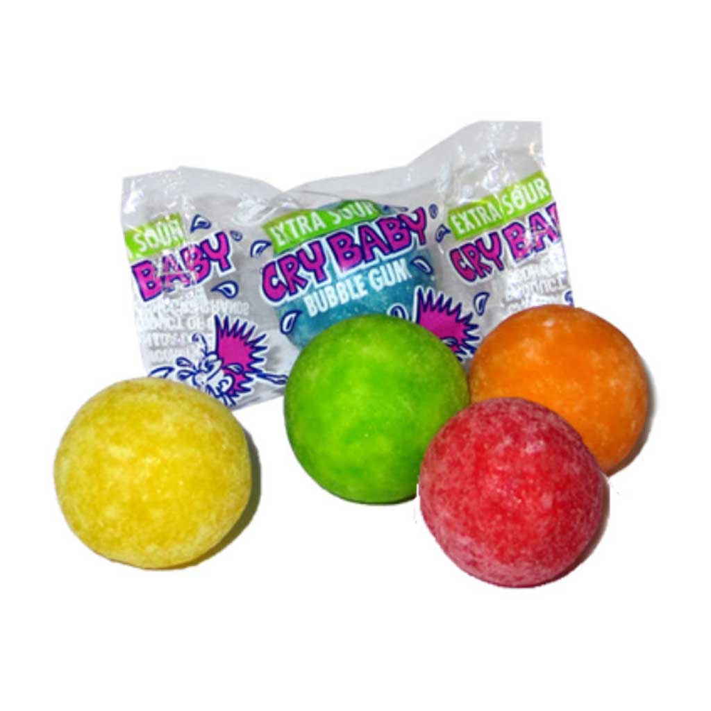 Cry Baby Sour Gumballs Confection - Nibblers Popcorn Company