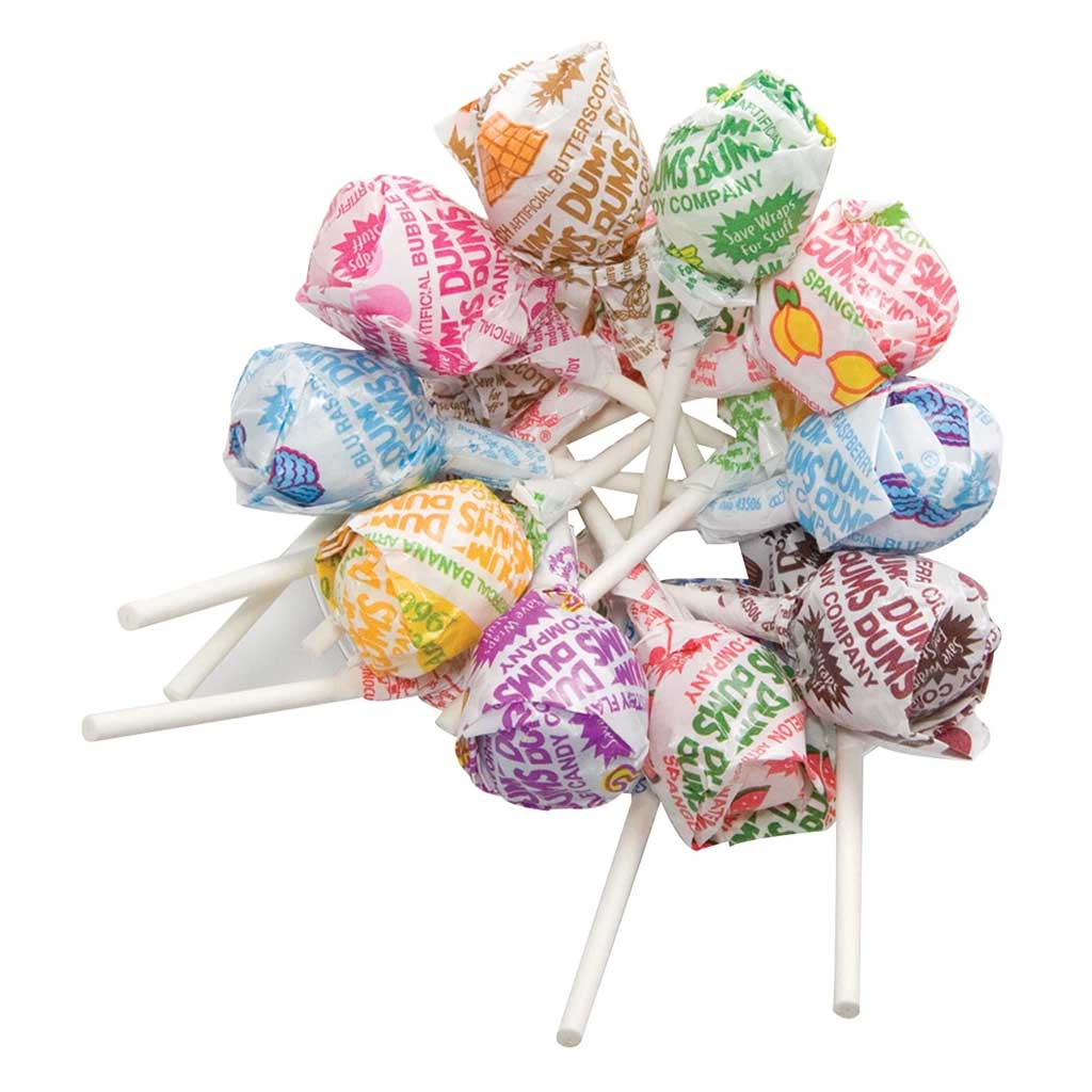 Dum Dums Confection - Nibblers Popcorn Company