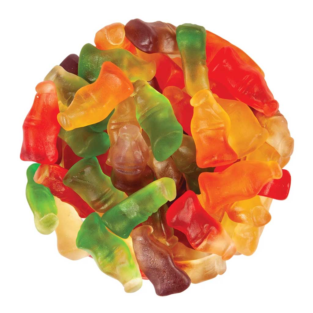 Gummy Soda Bottle Mix Confection - Nibblers Popcorn Company