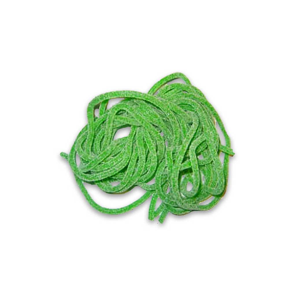 Licorice Laces - Sour Green Apple Confection - Nibblers Popcorn Company