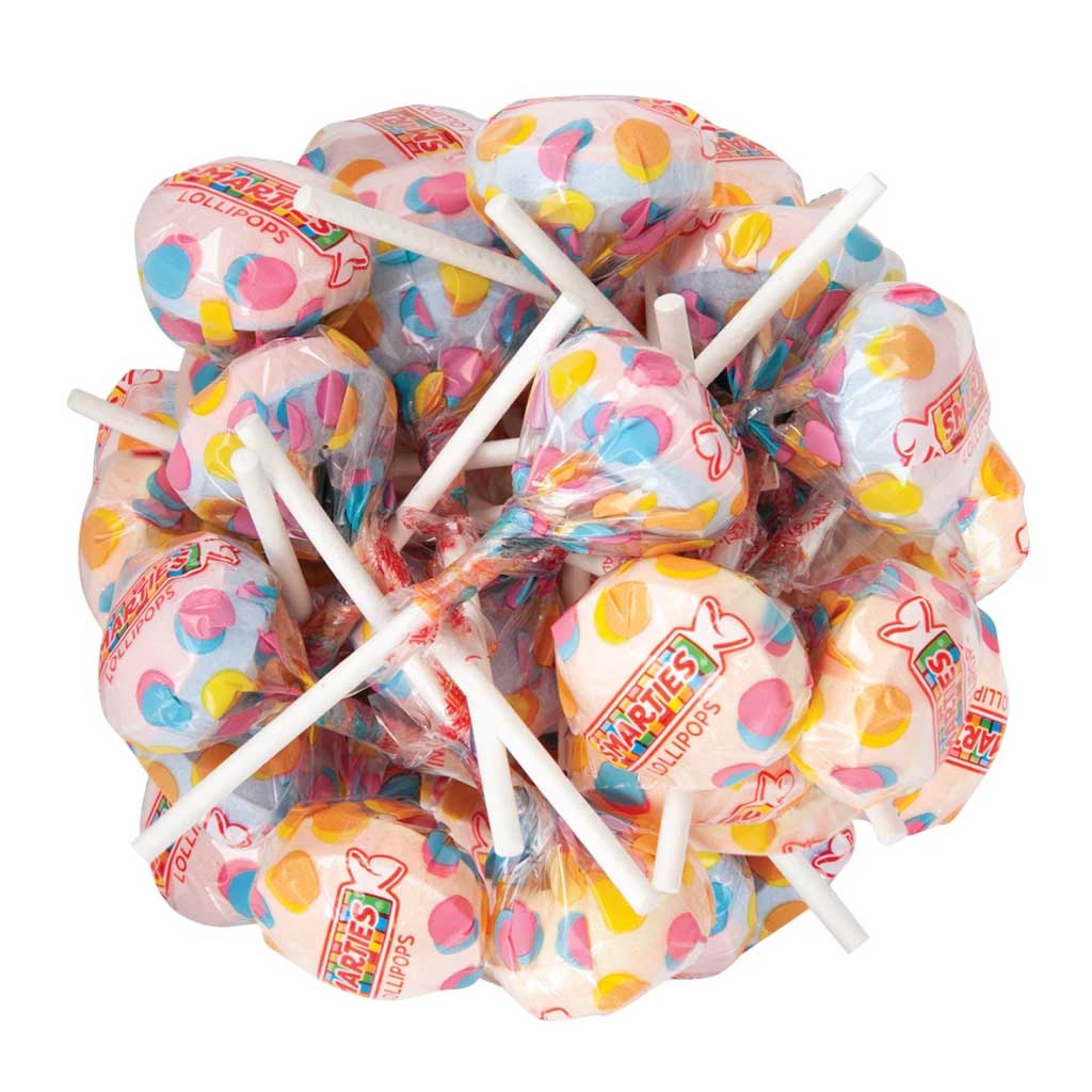 Smarties Pops Confection - Nibblers Popcorn Company