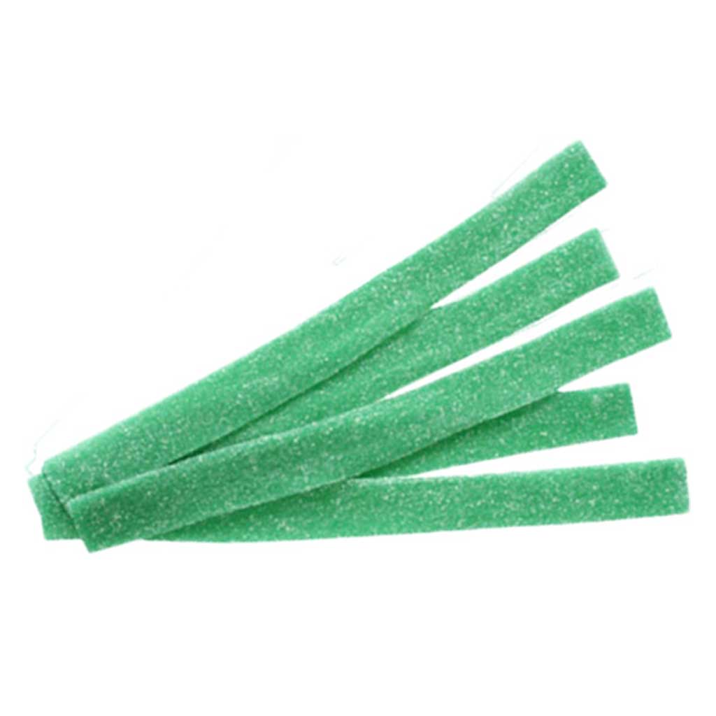 Sour Power Belts - Green Apple Confection - Nibblers Popcorn Company