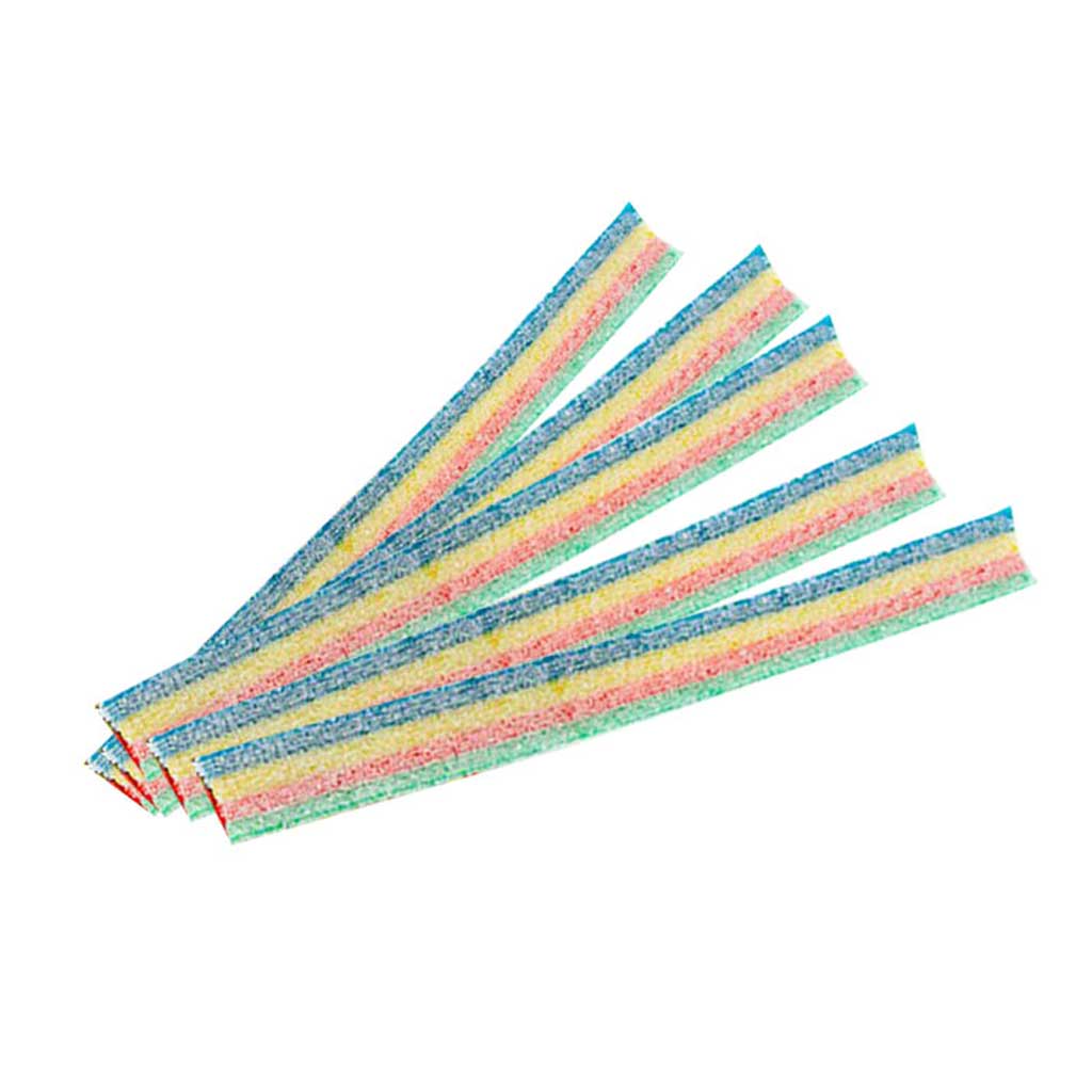 Sour Power Belts - Rainbow Confection - Nibblers Popcorn Company