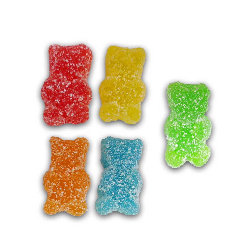 Toxic Waste Sour Gummy Bears Confection - Nibblers Popcorn Company