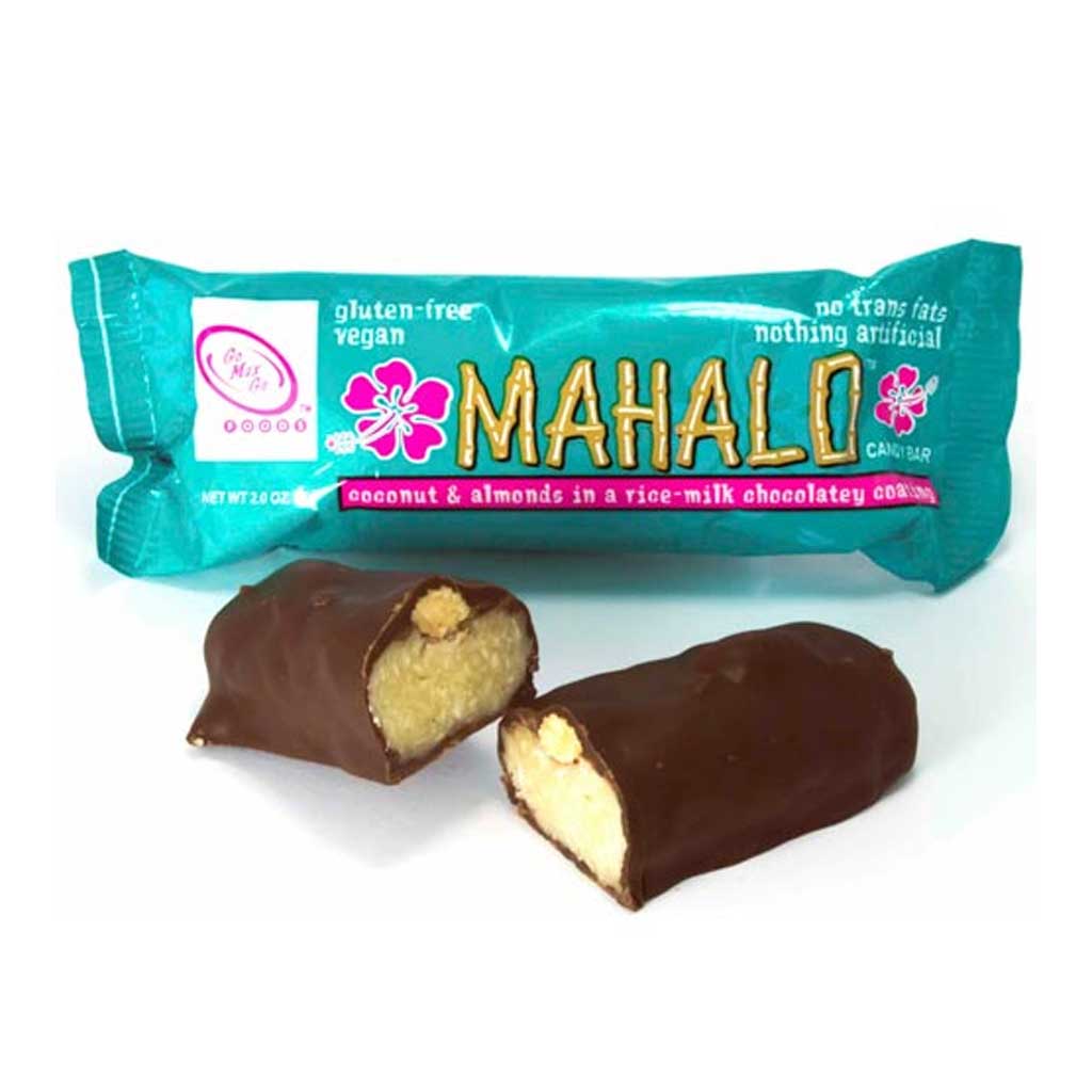 Mahalo Vegan Candy Bar Confection - Nibblers Popcorn Company