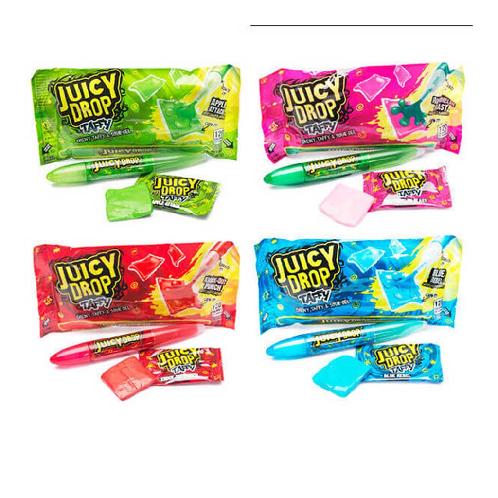 Juicy Drop Taffy Confection - Nibblers Popcorn Company
