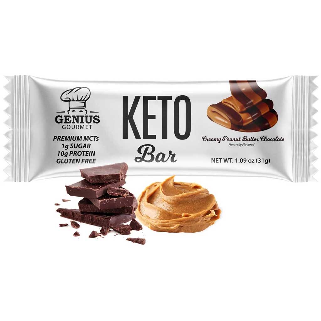 Keto Peanut Butter Chocolate Bar Confection - Nibblers Popcorn Company