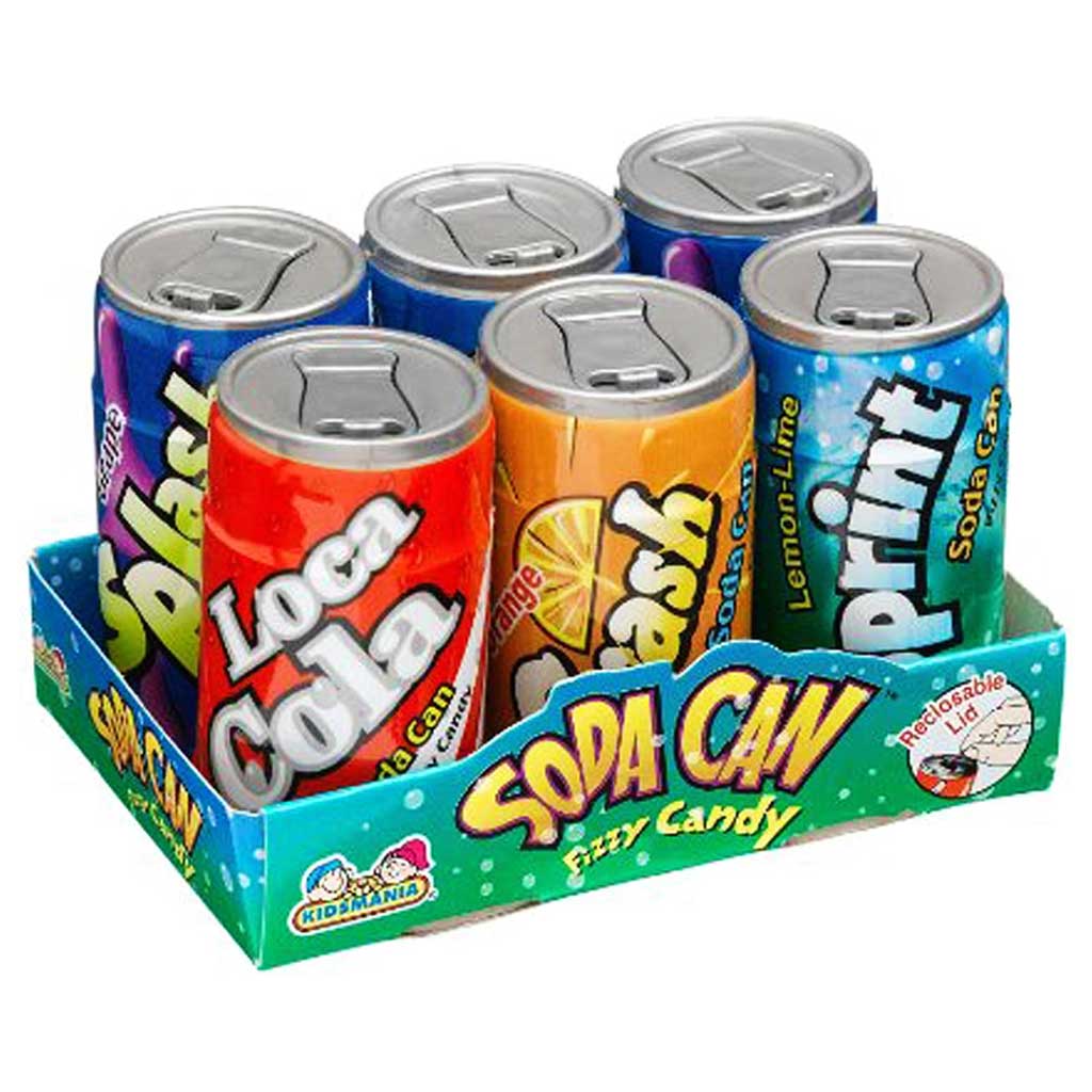 Fizzy Soda Cans