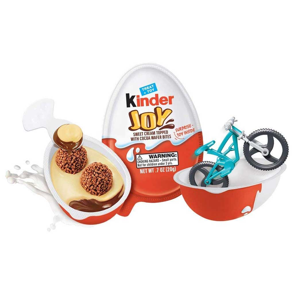 Kinder Joy Eggs Confection - Nibblers Popcorn Company