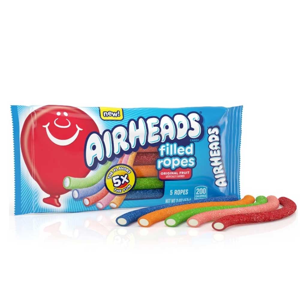 Airheads Ropes Confection - Nibblers Popcorn Company