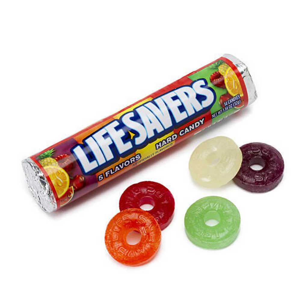 Lifesavers Rolls Confection - Nibblers Popcorn Company