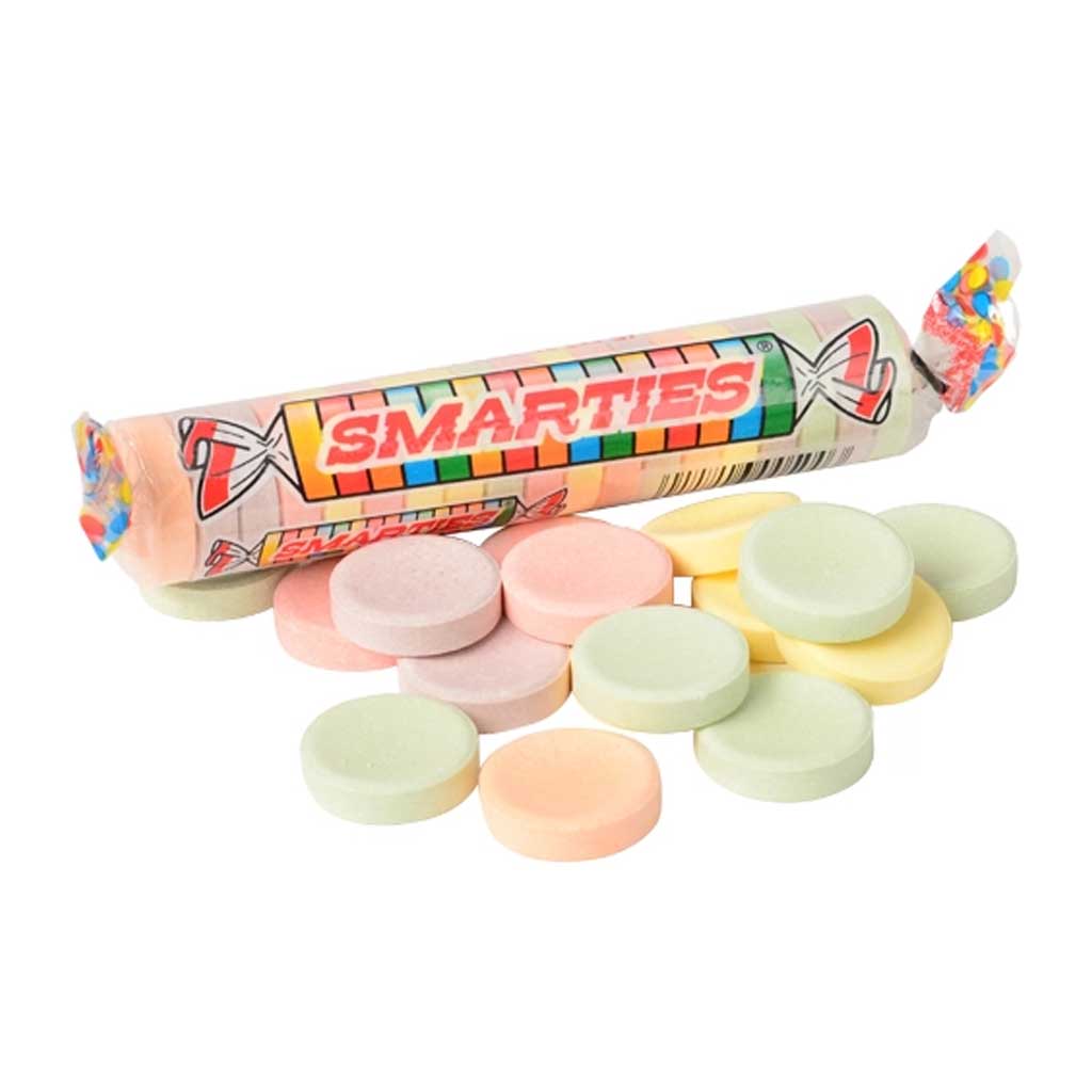 Mega Smarties Roll Confection - Nibblers Popcorn Company