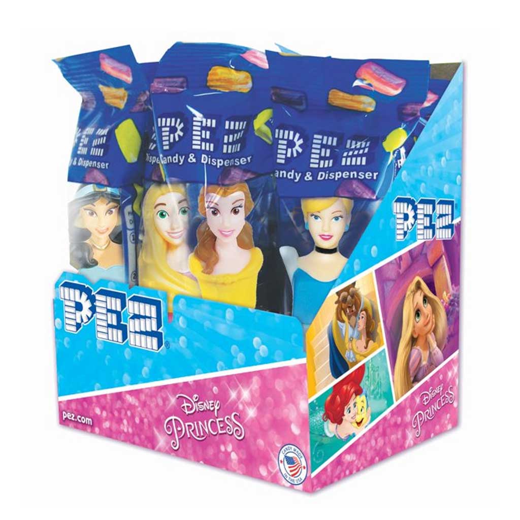 Pez Dispensers - Disney Princesses Confection - Nibblers Popcorn Company