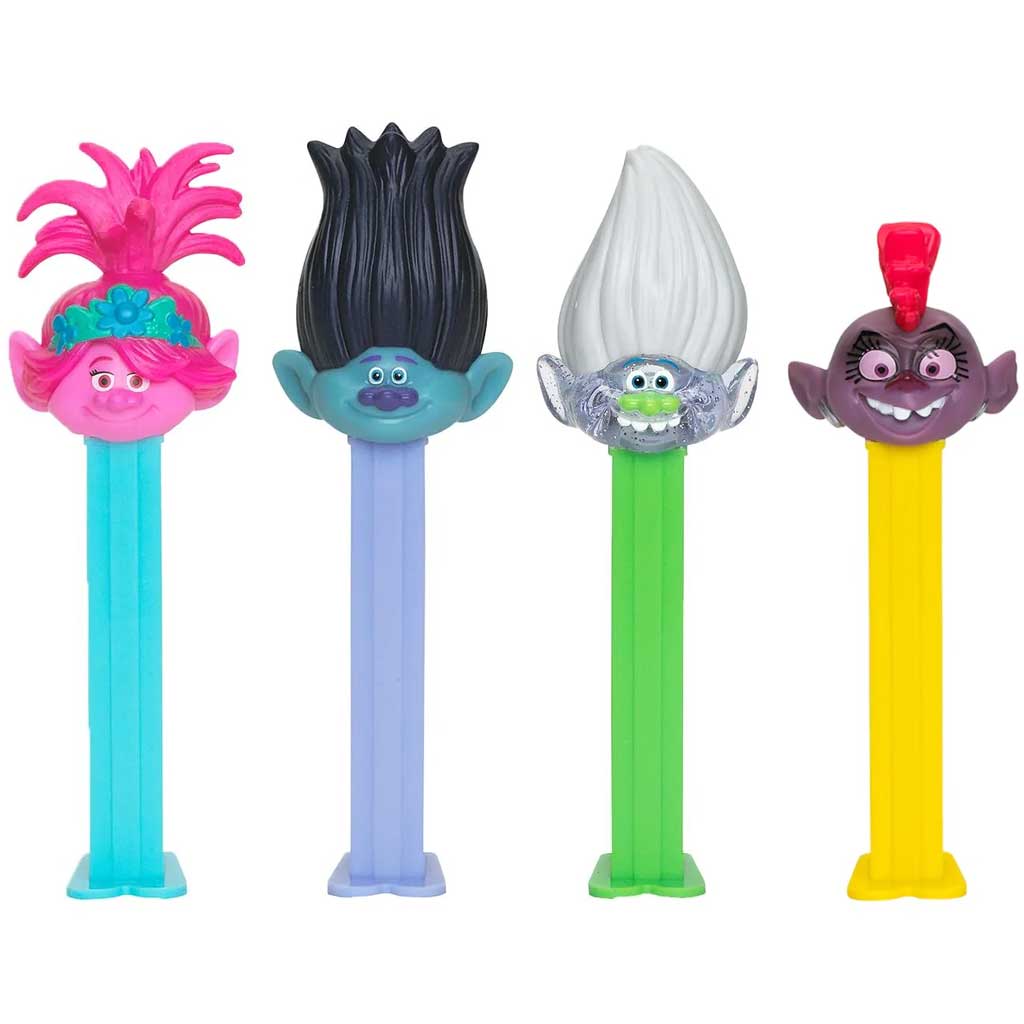 Pez Dispensers - Trolls Confection - Nibblers Popcorn Company