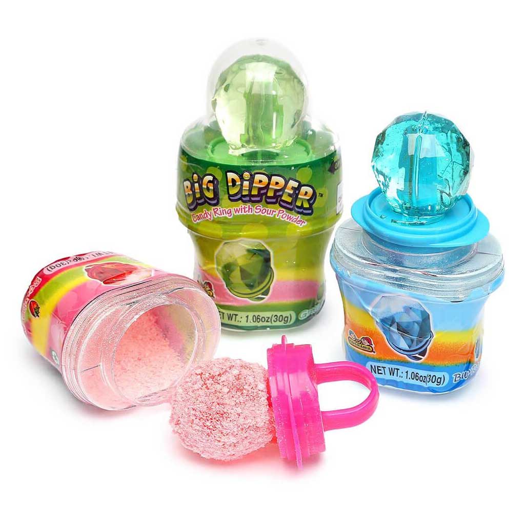 Big Dipper Sour Candy Ring Confection - Nibblers Popcorn Company