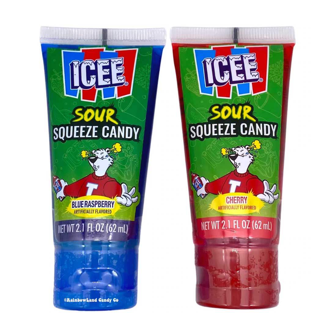 Icee Sour Squeeze Candy Confection - Nibblers Popcorn Company