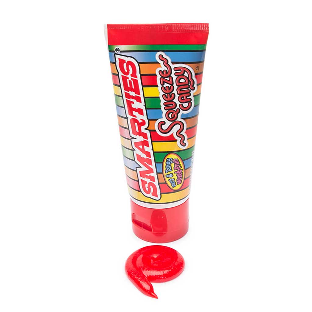 Smarties Squeeze Candy Confection - Nibblers Popcorn Company