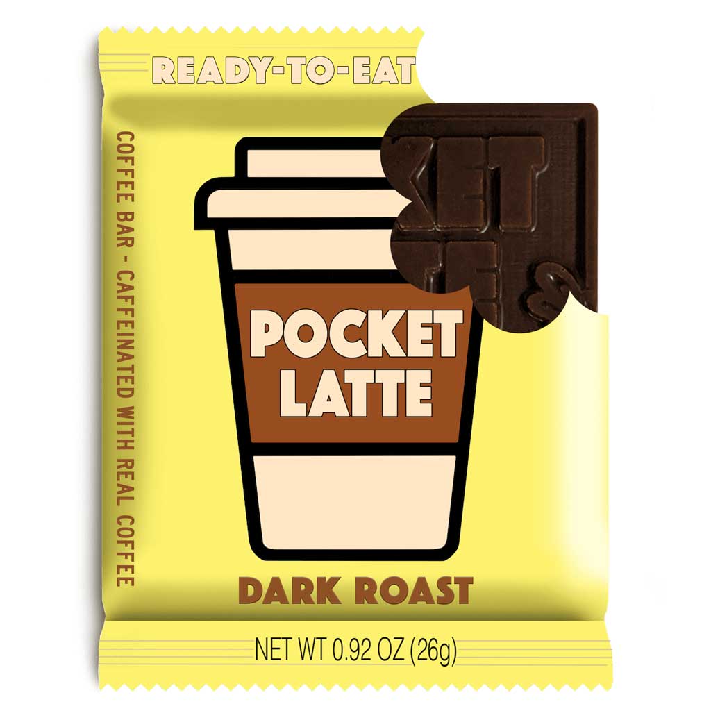 Pocket Latte - Dark Roast Confection - Nibblers Popcorn Company