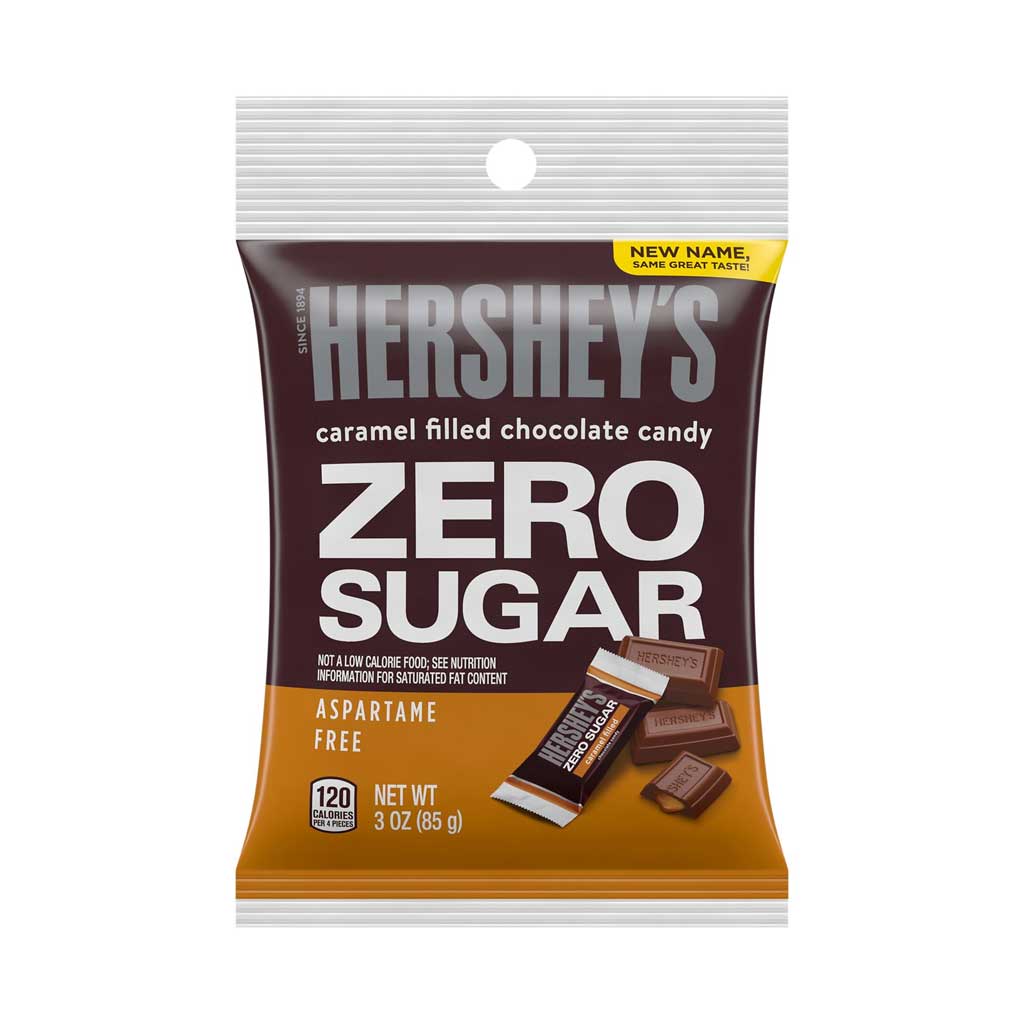 Hershey's Zero Sugar Caramel Chocolates