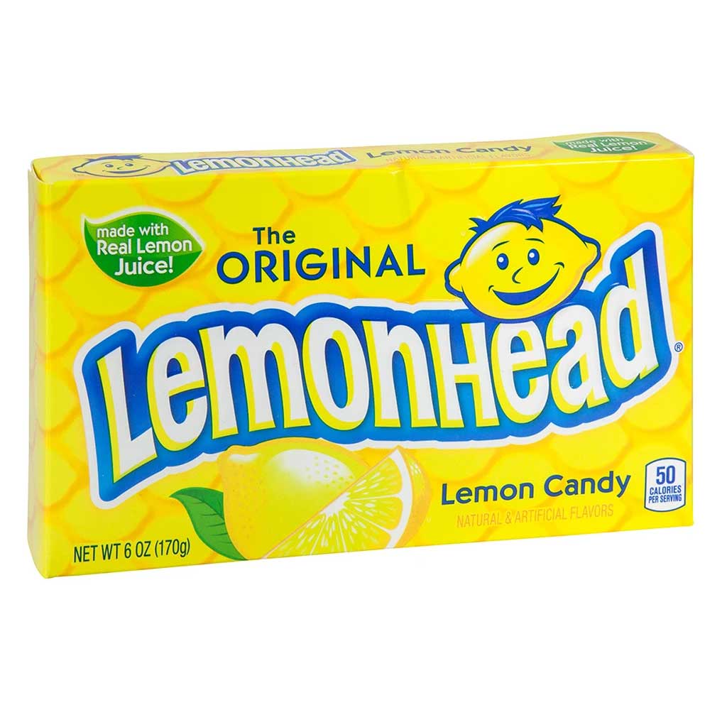 Lemonhead Original Theaterbox Confection - Nibblers Popcorn Company