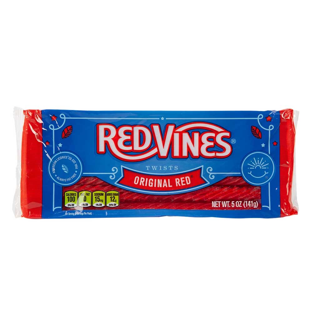 Red Vines Original Confection - Nibblers Popcorn Company