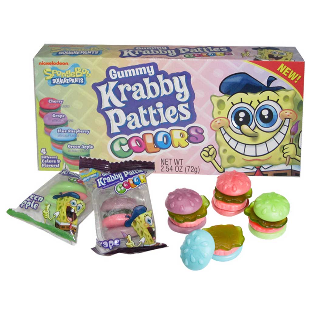 Spongebob Pretty Patties Theaterbox Confection - Nibblers Popcorn Company