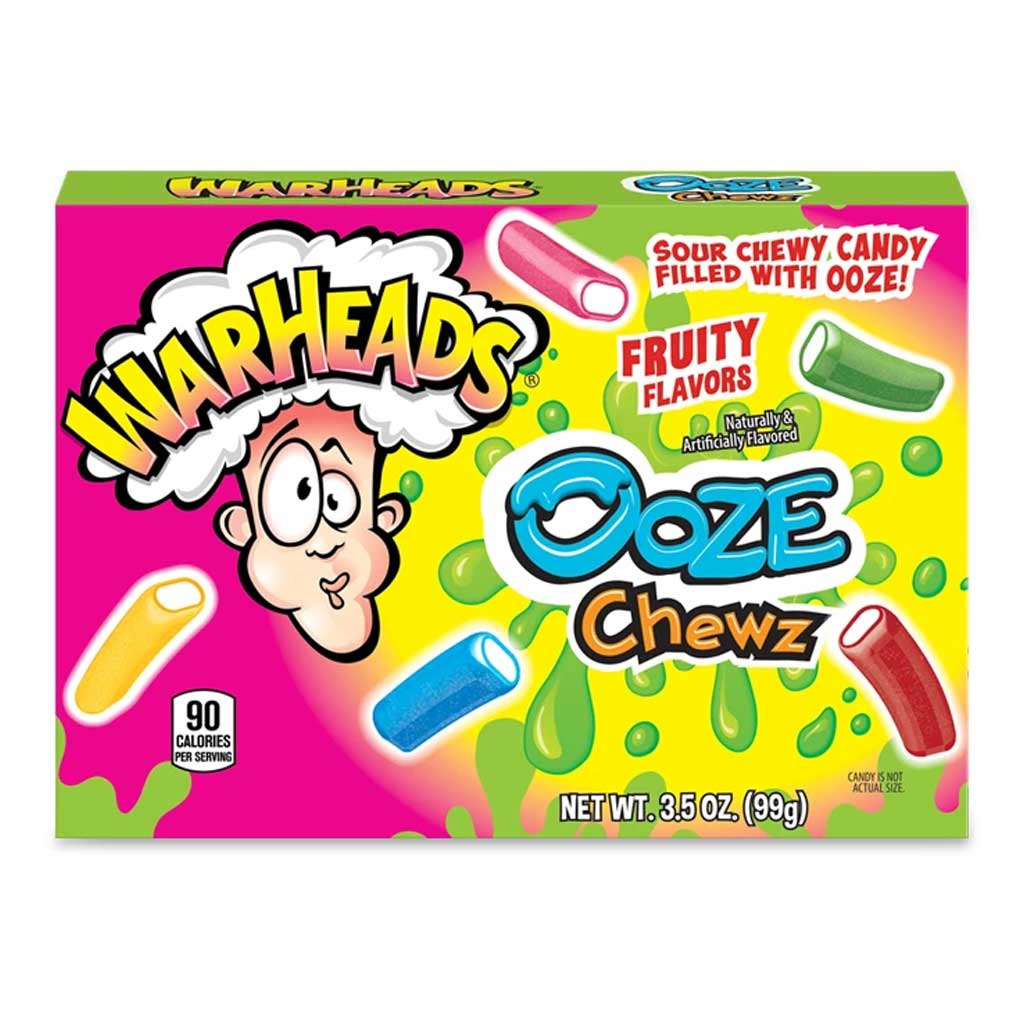 Warheads Ooze Chews Confection - Nibblers Popcorn Company