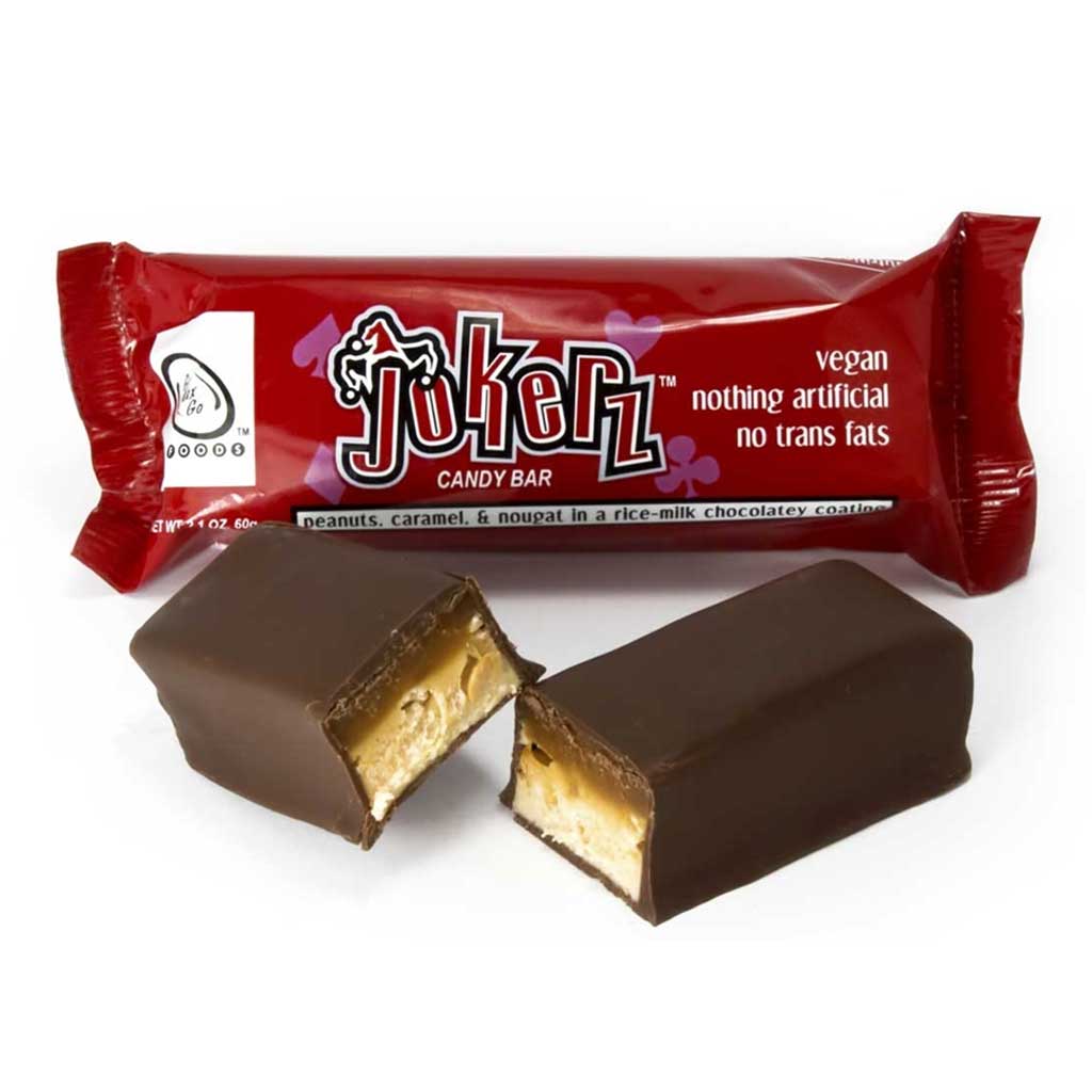Jokerz Vegan Candy Bar Confection - Nibblers Popcorn Company