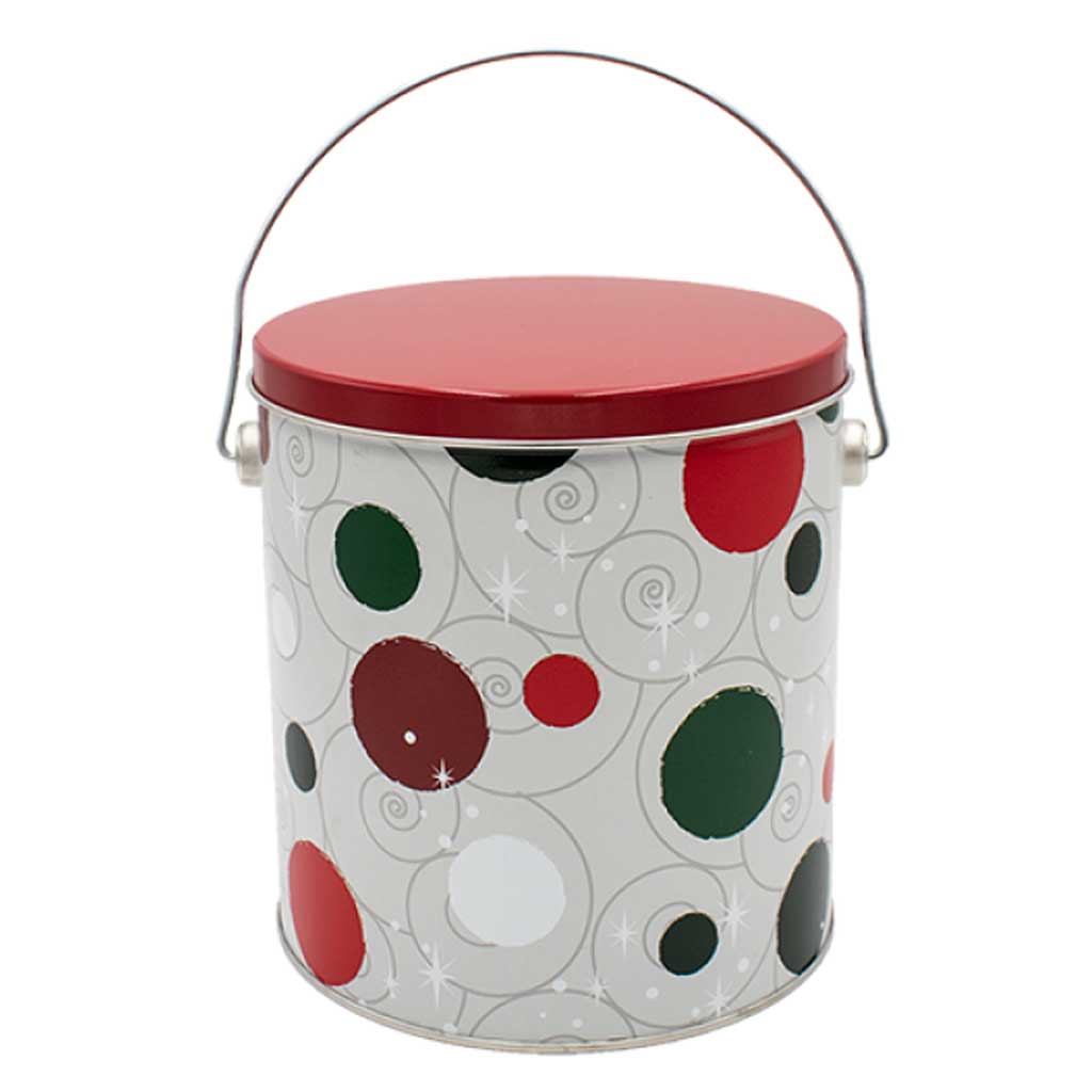 Jolly Dots Tin Gift - Nibblers Popcorn Company
