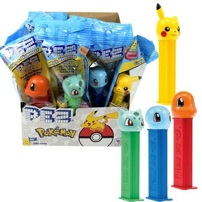 Pez Dispensers - Pokemon Confection - Nibblers Popcorn Company